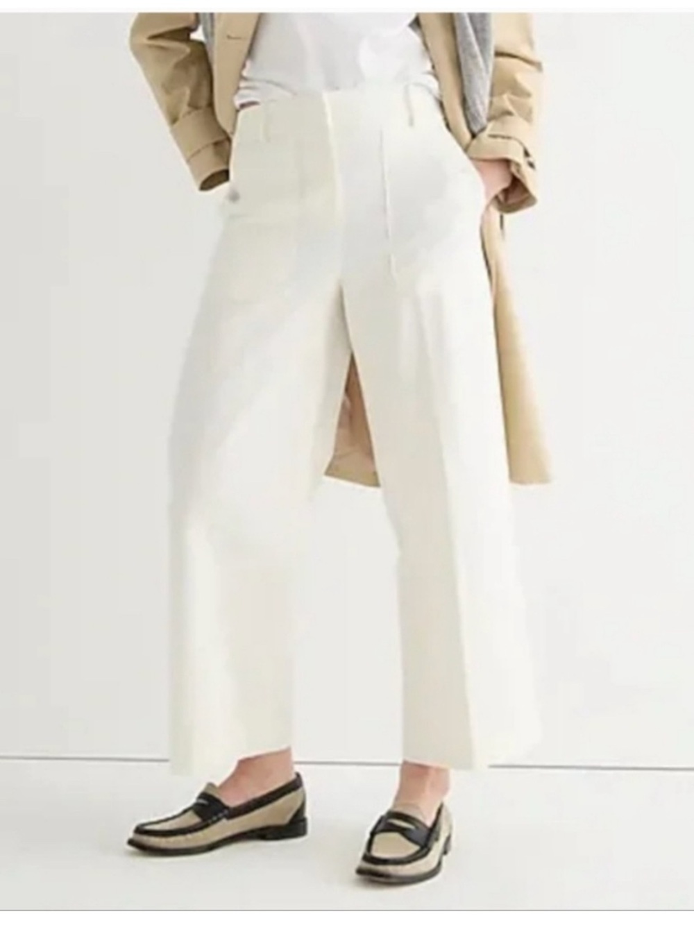 J.Crew Sydney Pant - Cream size 12